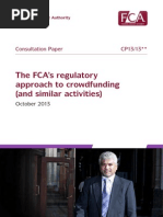 Financial Conduct Authority Regulatory Approach To Crowdfunding PDF