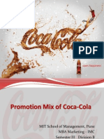 Promotion Mix of Coca-Cola