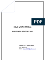 Solid Work Manual Stuffing Box