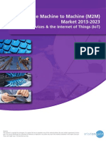 The Machine To Machine (M2M) Market 2013-2023 PDF