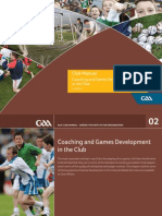 Coaching and Games Development in - The Club PDF