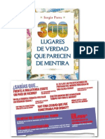 Dossier Prensa '300 Lugares de Verdad Que Parecen de Mentira' de Sergio Parra