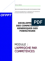 Module 10 Lapproche Par Competences