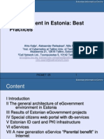 Egovernment in Estonia