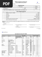 VDR Acceptance Record CO1264