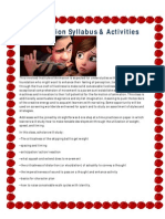 2d Animation Syllabus & Activities PDF