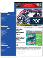 AutoSpeed - Electronic Engine Management, Part 1 PDF