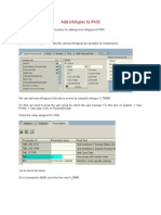 SAP HCM - Add Infotypes To PA30