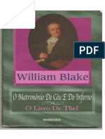 Willian Blake - Matrimonio Do Ceu e Do Inferno e Livro de Thel PDF