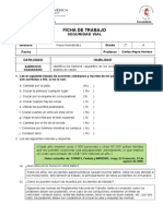 Ficha de Trabajo Seguridad Vial