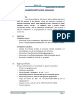 Análisis Granulométrico de Agregados