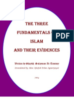 The Three Fundamentals of Islam