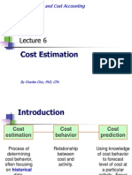 Cost Estimation