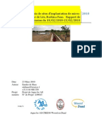 Hydrologie Et Choix - de - Sites D'implantation - de Micro Barrage Au Faso PDF