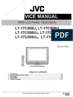 Service Manual: LT-17C50BJ, LT-17C50BU, LT-17C50BU, LT-17C50SU, LT-17C50SU, LT-17C88SJ