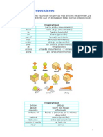 Preposiciones de Lugar y Movimiento