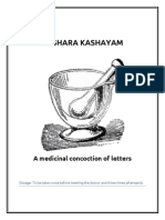 Akshara Kashayam (English)