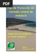 Alegaciones Al Plan de Protección Del Corredor Litoral de Andalucía