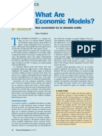 What Are Economic Models