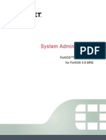 Fortigate System Admin 40 Mr3