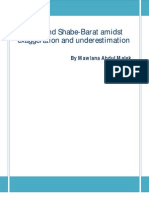 Shaban and Shabe Barat - True Status