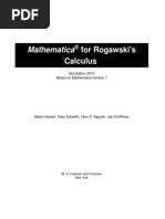 Mathematica For Rogawski's Calculus 2nd Editiion - Complete