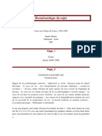 Foucault Hermeneutique Du Sujet PDF