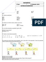 Be 6 Ano Matematica-Exercicios