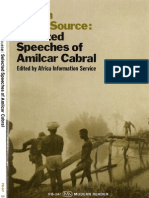 Return To The Source Selected Speeches of Amilcar Cabral