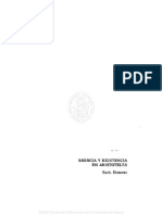 RAÚL ECHAURI, Universidad de Rosario, Esencia y Existencia en Aristóteles