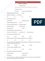 Chemical Kinetics-Assignment PDF