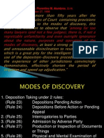 Modes of Discovery Complete