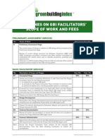 Guidelines On GBI Facilitators' Scope of Work & Fees V1.0 PDF