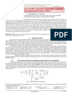 A ZVS Interleaved Boost AC/DC Converter Using Super Capacitor Power For Hybrid Electrical Vehicles