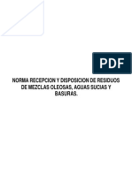 RD-766-2003-DCG Disposicion de Residuos Oleosos en Medio Acuático