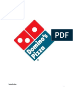 Marketing of Domino's (Service) in India