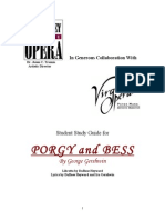 Porgy and Bess Student Study Guide PDF