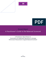 Tech Resrep A Practitioners Guide To The Balanced Scorecard 2005 PDF