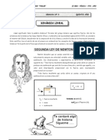 II BIM - 5to. Año - FIS - Guía 3 - Dinámica Lineal