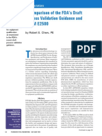 Process Validation USFDA Vs E2500