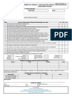 Formato de Permiso de Izaje de Cargas