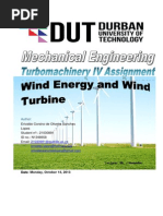 Wind Energy and Wind Turbine PDF