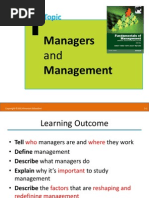 Topic 1 Manager MGMT