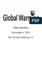 Global Warming Research Project