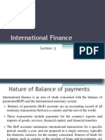 Balance of Payments