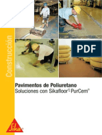 Pavimentos Poliuretano - Sikafloor Pur Cem