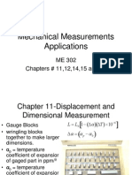 Mechanical Measurements Applications