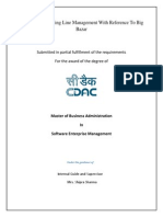 The Study of Waiting Line Management With Reference To Big Bazar