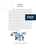 Chapter - 1: Fig 1.1: Schematic Diagram of GDI Engine