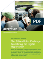 Accenture Billion Dollar Challenge Monetizing The Digital Opportunity